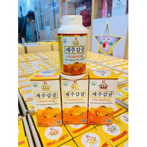 Viên ngậm Vitamin C Jeju Tangerine King Premium 365 viên